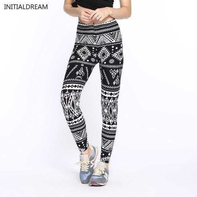 Her Shop Pants and Leggings 11 / One Size Camouflage Print Elastic Fitness Casual Leggings
