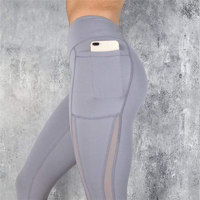 Women's High Waist Workout Leggings w/ Pockets