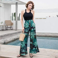 Her Shop pants 113 / S Bohemian Wide Leg Holiday Pants