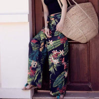 Her Shop pants 10 / S Bohemian Wide Leg Holiday Pants