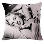 Her Shop pillow case 450mm*450mm / 11 European and American best-selling beauty  square linen pillowcase