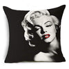 Her Shop pillow case 450mm*450mm / 2 European and American best-selling beauty  square linen pillowcase