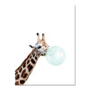 Her Shop poster 15x20cm No Frame / Picture 6 Baby Animal Zebra Giraffe Canvas Poster