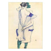 Her Shop Posters 30x40cm NO Frame / K05474 Canvas Oil  Paintings Poster Unframed Drawings Austrian Egon Schiele