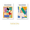 Matisse Abstract Geometric Colorful Painting Posters