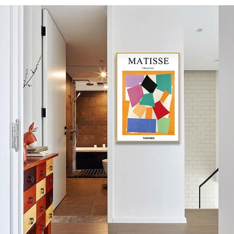 Matisse Abstract Geometric Colorful Painting Posters