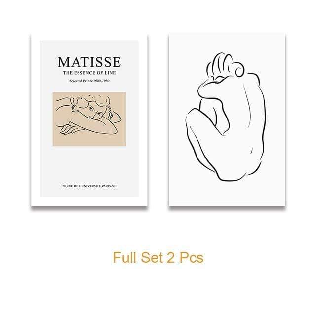 Matisse Simple Fashion Modern Vogue Figures  Sketch