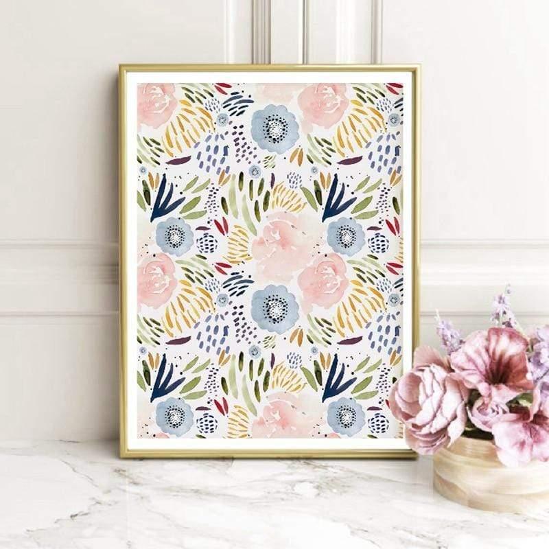 Watercolor Floral Posters