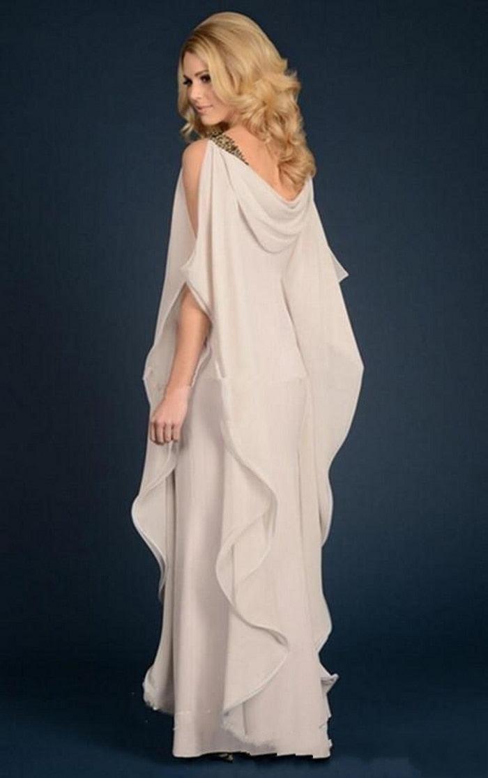 Plus Size Chiffon Wedding Dress for Mother of Bride