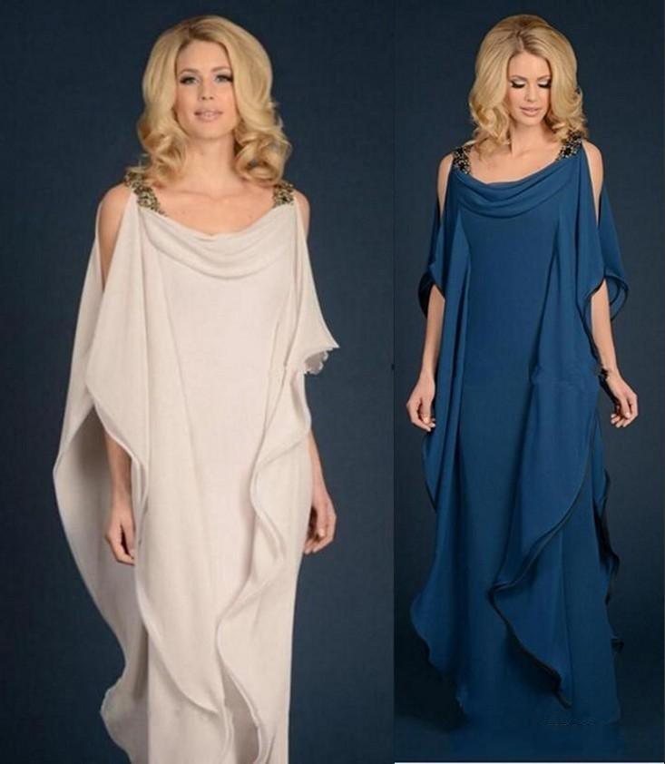 Plus Size Chiffon Wedding Dress for Mother of Bride