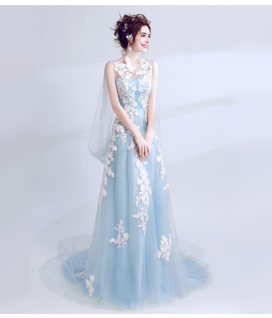 Floral Beaded Prom / Homecoming Dresses HER SHOP Floral Beaded Prom / Homecoming Dresses HER SHOP
