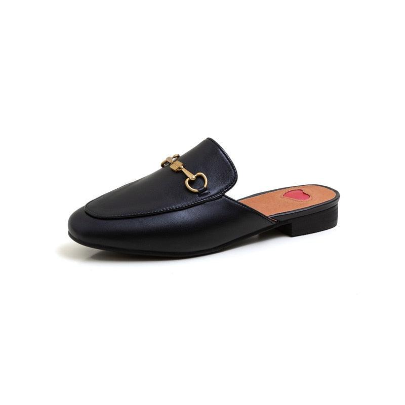 Brand Genuine Leather Slipper