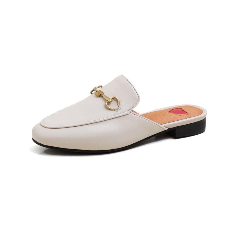 Brand Genuine Leather Slipper