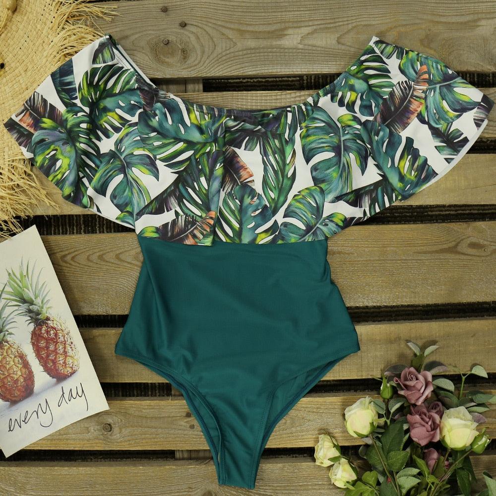 One Piece Molokini Ruffle Swimsuit