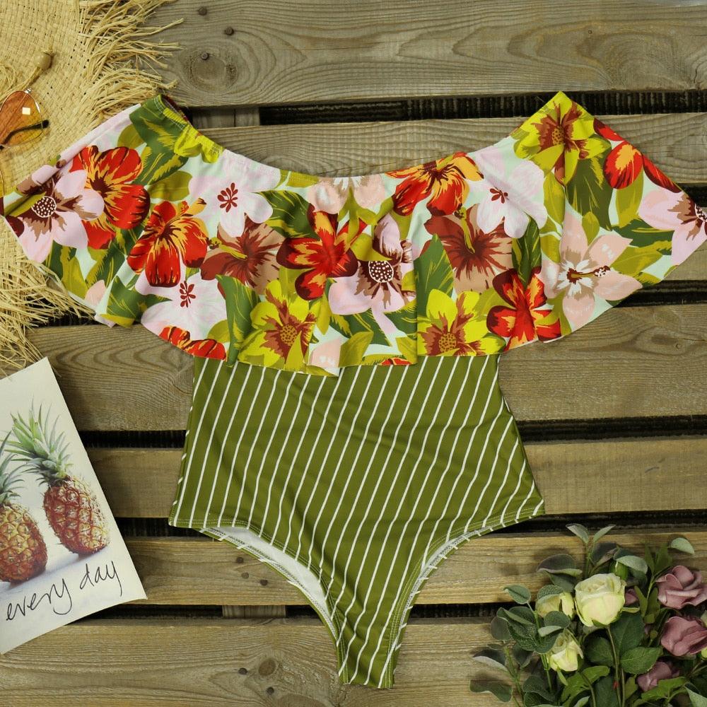 One Piece Molokini Ruffle Swimsuit