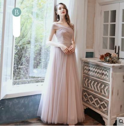 Long Mismatched Elegant Bridesmaid Dresses HER SHOP Long Mismatched Elegant Bridesmaid Dresses HER SHOP