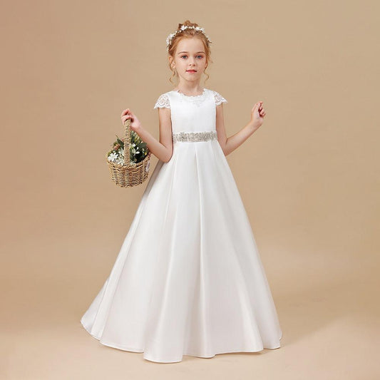 Girl Princess Sleeveless Gown - HER SHOP