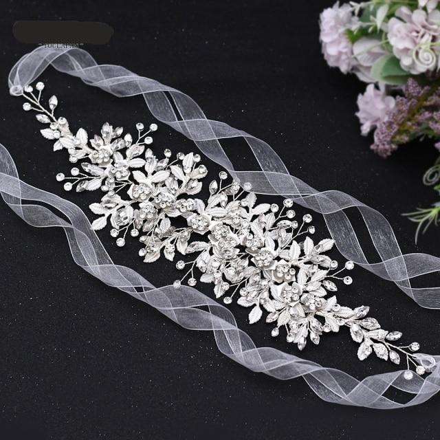 Bridal Rhinestone Hair Comb Clip