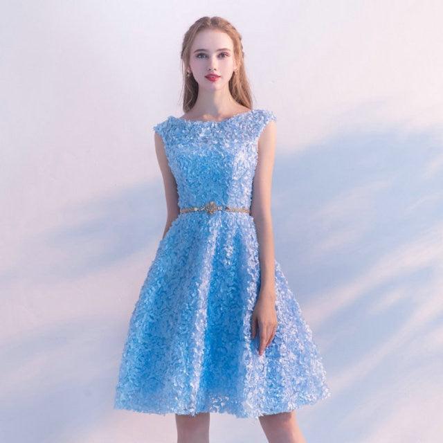Knee-length A-Line Prom Dress HER SHOP Knee-length A-Line Prom Dress HER SHOP