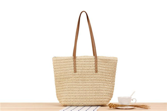 Casual Straw Large Capacity Tote Bags - HER SHOP