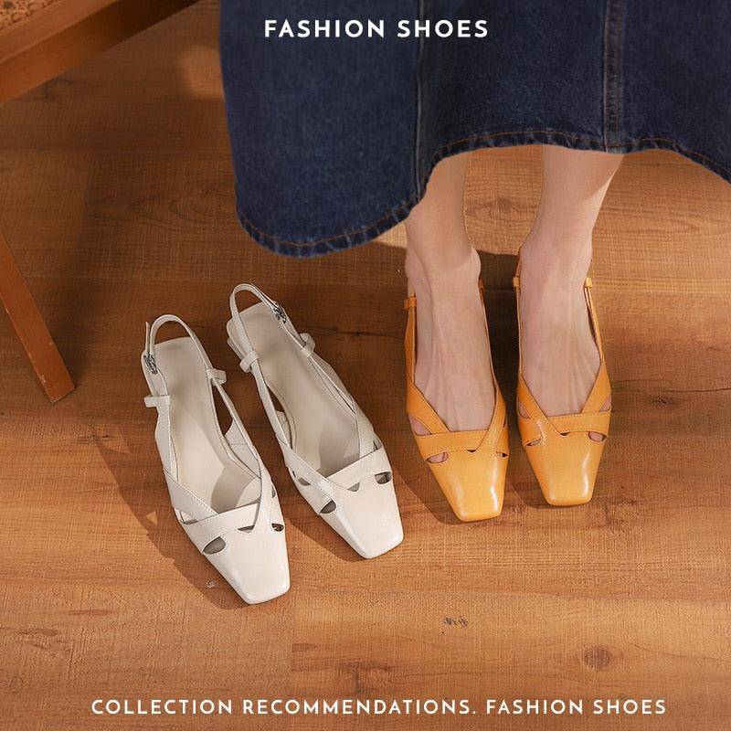 Fashion Casual Women Genuine Leather Sandals