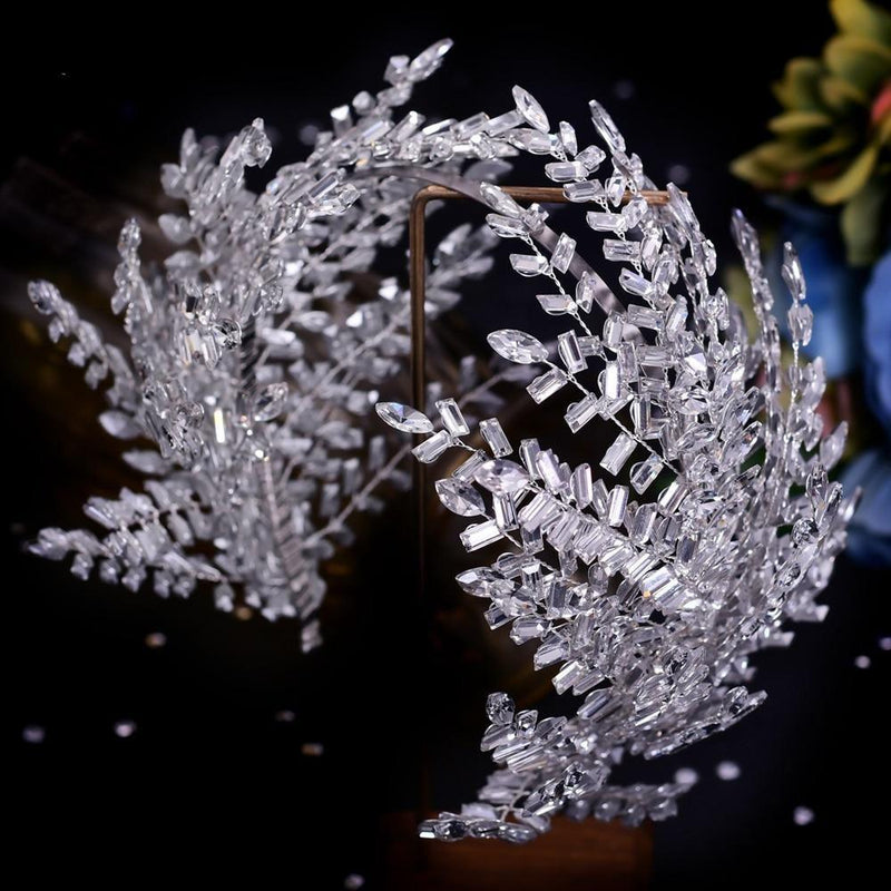 Women Rhinestone Headband / Bride Crown Hair Tiaras