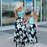 mother and daughter matching maxi dresses Matching Floral Long Dresses for Mother and Daughter – HER SHOP