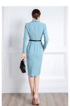 High End Ladies' Temperament Professional French Suit Dress
