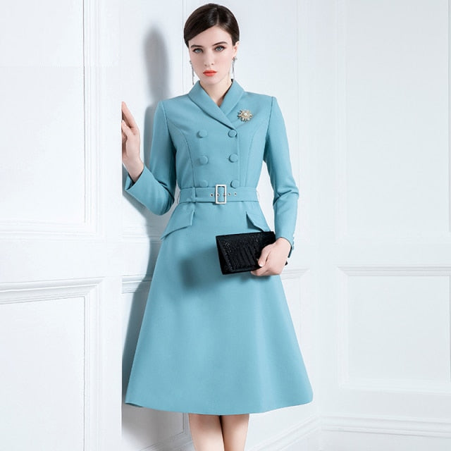 High End Ladies' Temperament Professional French Suit Dress