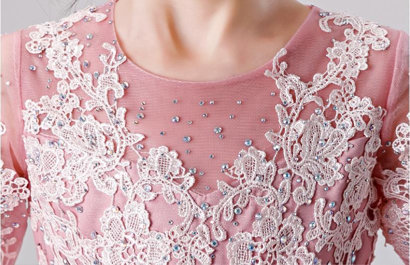 Girls Pink Tulle Ball Gowns