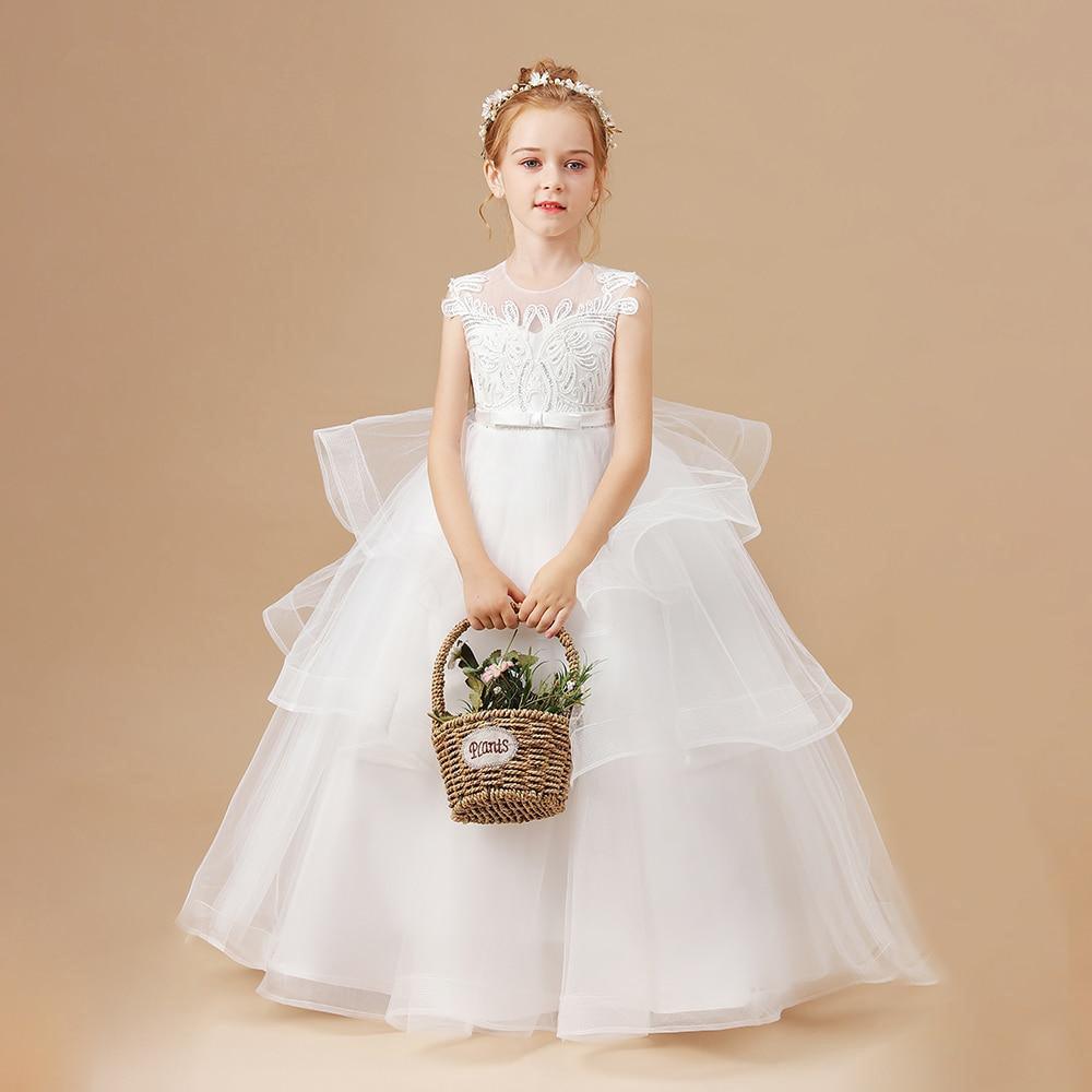 Flower Girls White Party / Wedding Dresses - HER SHOP