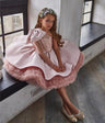 Cute Knee Length Princess Dress Pink / 2T Cute Knee Length Princess Dress Pink / 2T