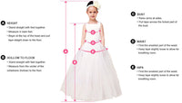 Puffy Glitter Green Sleeveless Girls Princess Dress