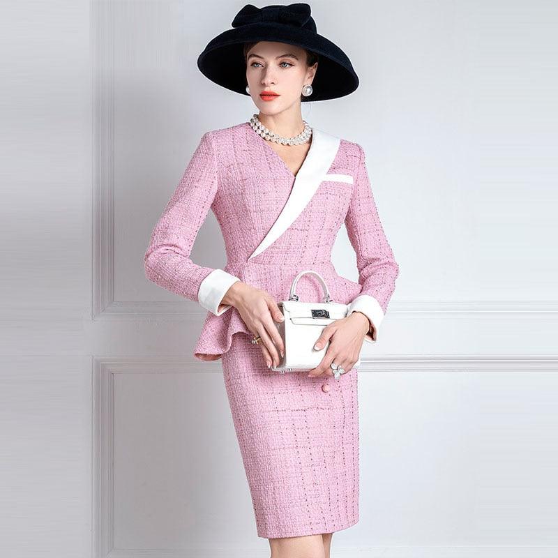 High-End Professional Temperament Goddess Dress – Elegant and Sophisticated Attire
