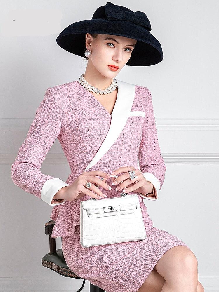 High-End Professional Temperament Goddess Dress – Elegant and Sophisticated Attire