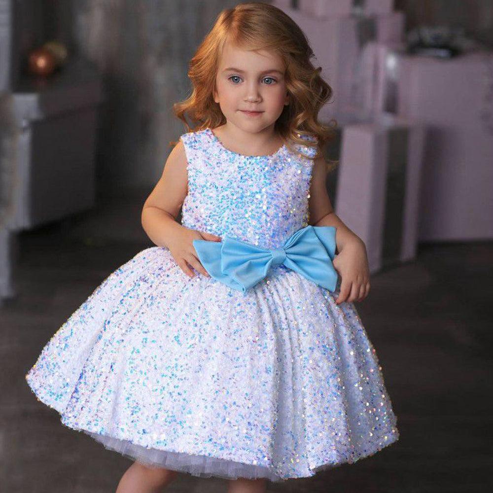 Girl Birthday Party Dress / First Communion Dress / Flower Girl Dresses - HER SHOP