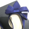 Silk Satin Pointed Bow Tie Flats Slippers