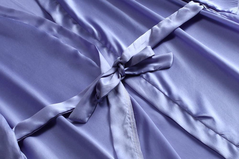 100% Natural Silk Healthy Sleep Robes For Women