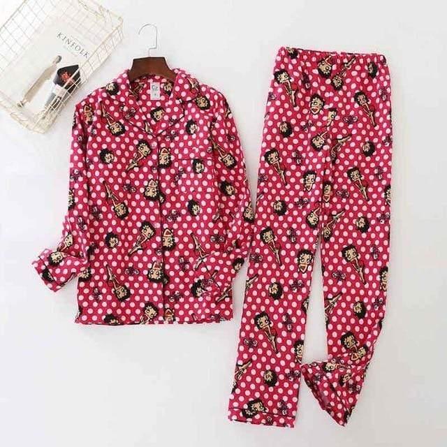 2PCs Cotton Pajamas Sets - HER SHOP