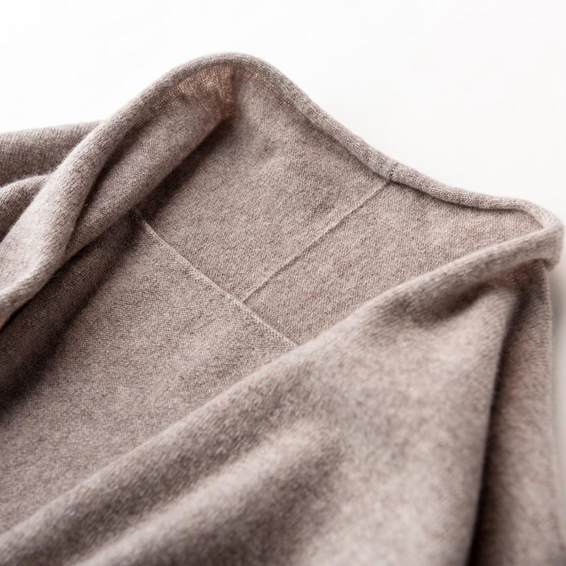 Her Shop Sweaters & Hoodies 100% Pure Wool Knitted Sweater