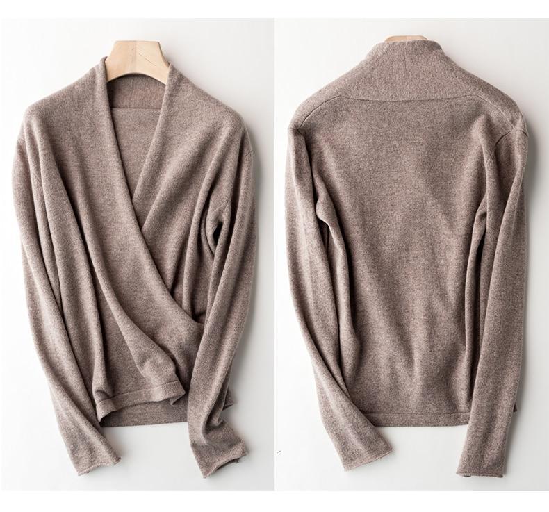 Her Shop Sweaters & Hoodies 100% Pure Wool Knitted Sweater