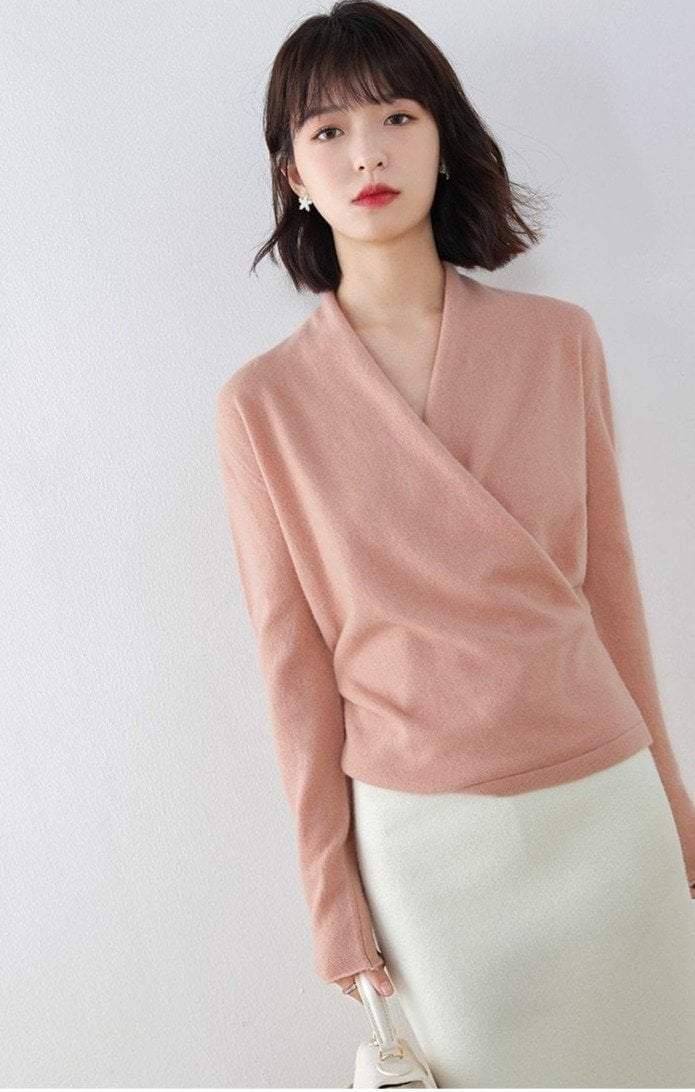 Her Shop Sweaters & Hoodies 100% Pure Wool Knitted Sweater
