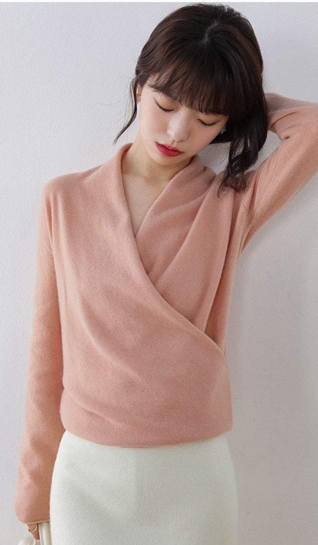 Her Shop Sweaters & Hoodies 100% Pure Wool Knitted Sweater