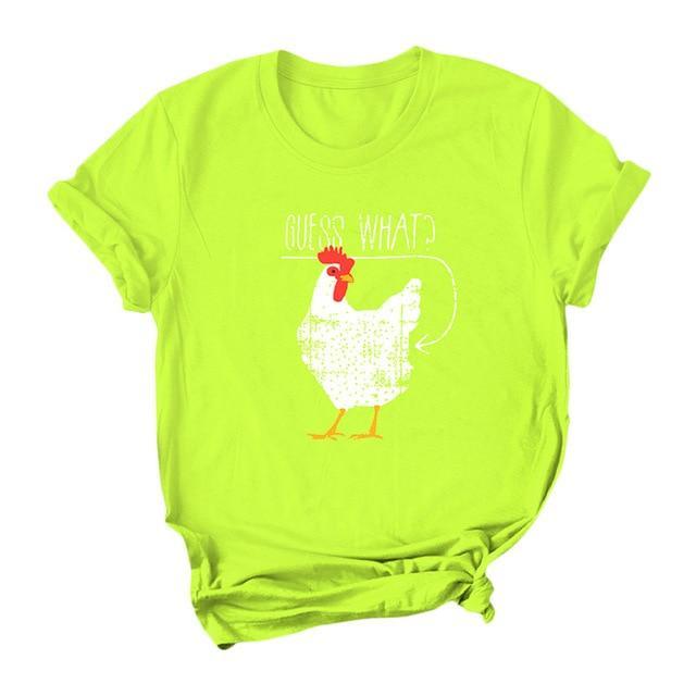 Animal Print Cotton T-Shirt