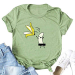 Funny Banana Print and more Casual Cotton T-Shirts