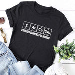 Funny Element Cotton T-Shirt