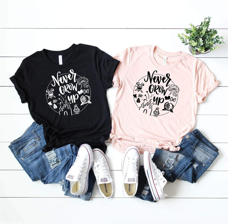 Never Grow Up Graphic Tee