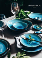 Ice Glaze Ceramic Tableware