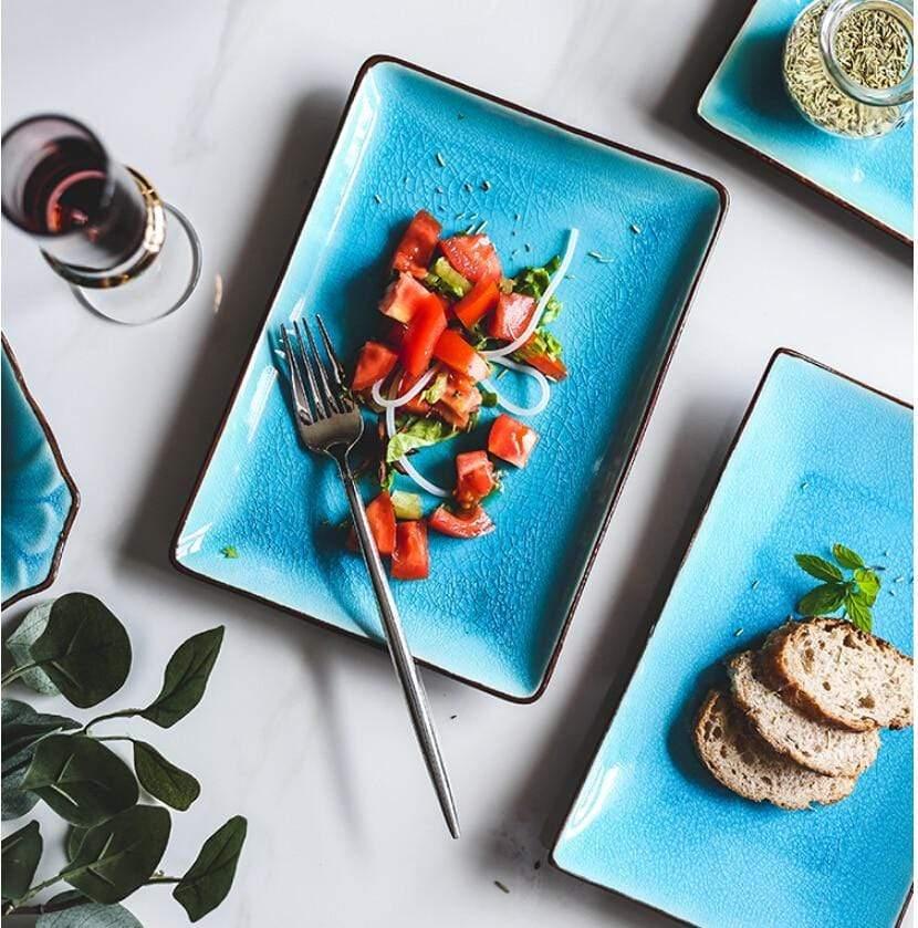 Ice Glaze Ceramic Tableware