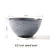 Japanese Style Retro Ceramic Pigmented  Ramen Bowls